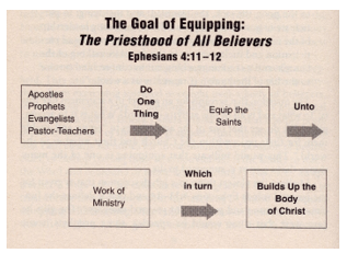 Equipping Model to Build Up the Body of Christ